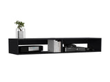 Rockwood Floating TV Stand with Open Storage Shelves and Cable Management B200P173212
