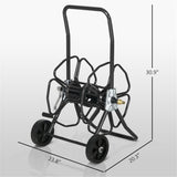 ZNTS Garden Hose Reel Cart -AS （Prohibited by WalMart） 24308469