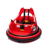 ZNTS 12V ride on bumper car for kids,electric car for kids,1.5-5 Years Old,W/Remote Control, LED Lights, W1578P198506