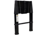 12.5FT Telescopic Ladder Aluminum Ladder with Non-Slip Feet, Slow Down Safety Function Portable W465P302873