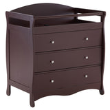 Brown painted surface MDF three-layer drawer 90.5*58*92cm children's wooden bed with safety belt and 36996880