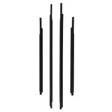 4PC Window Weatherstrip Moulding Trim Seal Belt fit for Toyota Yaris Sedan 20072016 43996375