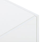 White & Black Contemporary Rectangle Design TV Stand, Unique Style TV Console Table 42184510
