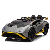 ZNTS Lamborghini Huracan Sto 24V Kids Electric Ride-On Drift Car: Speeds 1.86-5.59 MPH, Ages 3-8, Foam W1396P155005