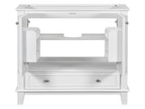 30" Bathroom Vanity without Sink, Base Only, Multi-functional Bathroom Cabinet with Doors and WF306250AAK