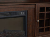 Classic TV Media Stand Modern Entertainment Console for TV Up to 65" with Open and Closed Storage W2275P337814