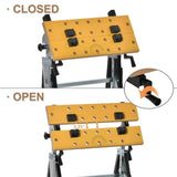 Carpenter workbench with protractor 95574863