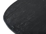 36x24x15" Black Oval Coffee Table W2078P161504