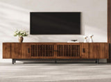 78" TV Stand for TVs Up to 85", TV Console for Living Room, Media Console with Soft-Closing Hinges, N710P510677P