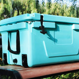 Hot Selling Blue color 65QT Outdoor cooler fish ice chest Box 2022 Popular Camping Cooler Box W136458176