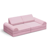 Modular Kids Sofa,8-Pieces Convertible Modular Sofa Bes forroom,Bedroom, Muti-purpose W1889P337545