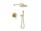 Shower System, Wall Mounted Shower Faucet Set for Bathroom with High Pressure 10" Stainless Steel W2287P182583
