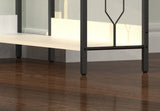 5 Tier Bookshelf, Industrial Style Corner Bookshelf, Thickened iron frame and thickened laminate W3062P289212