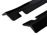 Side Skirt Body Extension Panel Kit fit for Honda Civic 10th 2016-21 Gloss Black ABS 02634314