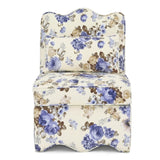 Flannel single dining chair with soft seat cushion and backrest, no armrests, matching pillow can be W487P221666