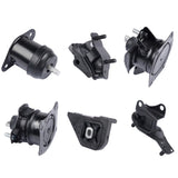 Set of 6 Engine Motor & Mount A4517 A4516 for Honda Accord 2.4L 2003-2007 Auto 05749091