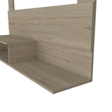 Cabos Floating Entertainment Center For TVs up 55", One Upper Shelf, Two Shelves B128P148890