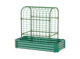 2-in-1 Raised Garden Bed with Trellis - 59" Tall Arch Planter Box for Climbing Plants, Outdoor 75026103