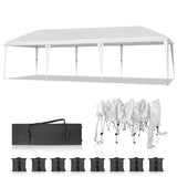 10x30ft Outdoor Pop Up Canopy, Portable Instant Canopy Tent for Outdoor Events 69431217