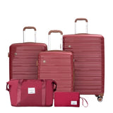 5-Piece Set ,PP Hardshell Carry on Luggage Set with TSA W284P210220