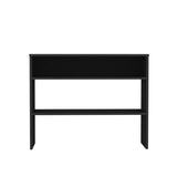 Vail Console table in Melamine with Open Storage, Black B128P237149