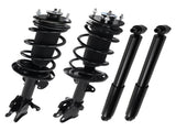 Front Struts w/ Coil Spring Assembly Rear Shocks Kit fit for 2007-2013 Acura MDX ZDX 03583206