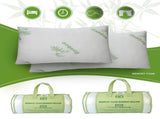 2 pack Bamboo Memory Foam Hypoallergenic Bed For Head Neck Rest Sleeping Shredded 88734388