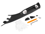 Driver Side A-Pillar Grab Door Handle Replacement for Toyota Tacoma 3rd Gen 2016-2023 Black 76010193