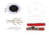 60*60*120cm 30.00V 3.60W Snowman Snow Fleece Garden Snowman Decoration White 51568129