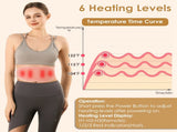 Portable EMS Back Heating Pad Massager, 19 Intensity Levels, 3 Heating Modes , Wireless 43239194