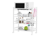 Widen 4 Tiers Multi-functional Storage Cart Ivory White 51202437