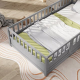 Twin Size Floor, integral construction with super high security barrier, door, children's floor W1858P164941
