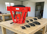 16 Ton Manual Hydraulic Pipe Bender, Tube Bending Machine with 8 Dies & 90&deg180&deg 57756484