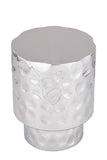 ET-90-30-16 END Table Modern Style Table made with Metal in Silver B009P321120
