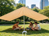 Outdoor Sun Canopy Shelter 4x3m Front Awning for/with Camping Bell Tent 85935254