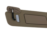 Driver Side Sun Visor fit for Escalade/Yukon 2007-2014 Beige Plastic w/ Light Mirror 72041453