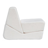 Kids Sofa Bed,2 in 1 Flip Open Toddler Sofa,Comfy Cuddly Toddler Couch Convertible Sofa to Lounger W1889P337607