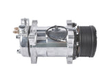 A/C Compressor w/ Clutch Replacement for Sanden 508 Style 8-Groove Serpentine Belt HC5002C 20913760