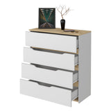 California Drawer Dresser, Four Spacious Drawers, Superior Top B128P148679