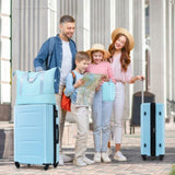2 Piece Luggage Set with Bags Expanable Spinner Wheels ABS Lightweight Suitcase with TSA Lock N732P198745N