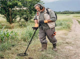 Black Metal Detector, IP67 Waterproof Coil & 4 Detection Modes, 10" Max Detection Depth 65329474