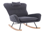Teddy Upholstered Nursery Rocking Chair for Living Room Bedroom 02584169