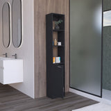 Parks Linen Bathroom Storage Cabinet with one Doors, Tall Bathroom Cabinet with 6 Shelves, for B200P188843