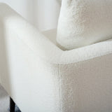 Teddy Fabric Accent Chair, Fabric Armchair Club Chair,Barrel Chair,Upholstered Arm Chair with Solid W1028P236496