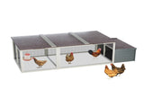 20.93ft Large Wooden Chicken Coop Outdoor Hen House with Nesting Box & Weatherproof Asphalt Roof, 79211579