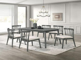 2-Piece Rustic Dining Chairs, Solid Wood Frame, Farmhouse Design, Easy Assembly W2537P214547