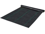 Weed Barrier 6ft x 300ft Landscape Fabric 2.4oz Woven Ground Cover Heavy Duty PP Geotextile Fabric 16292180