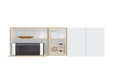 Wall Cabinet, 2 Doors, 4 Shelves B097P296857