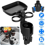 4-in-1 Car Cup Holder Tray Food Table Phone Hold Car Expander Detachable 360 Degree Rotatable 33533875