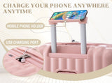 20"/24"/28" 3 pcs/set in ABS Spinner Wheel Luggage, Carry on Suitcase, with Cup Holder & USB Port & 99059334